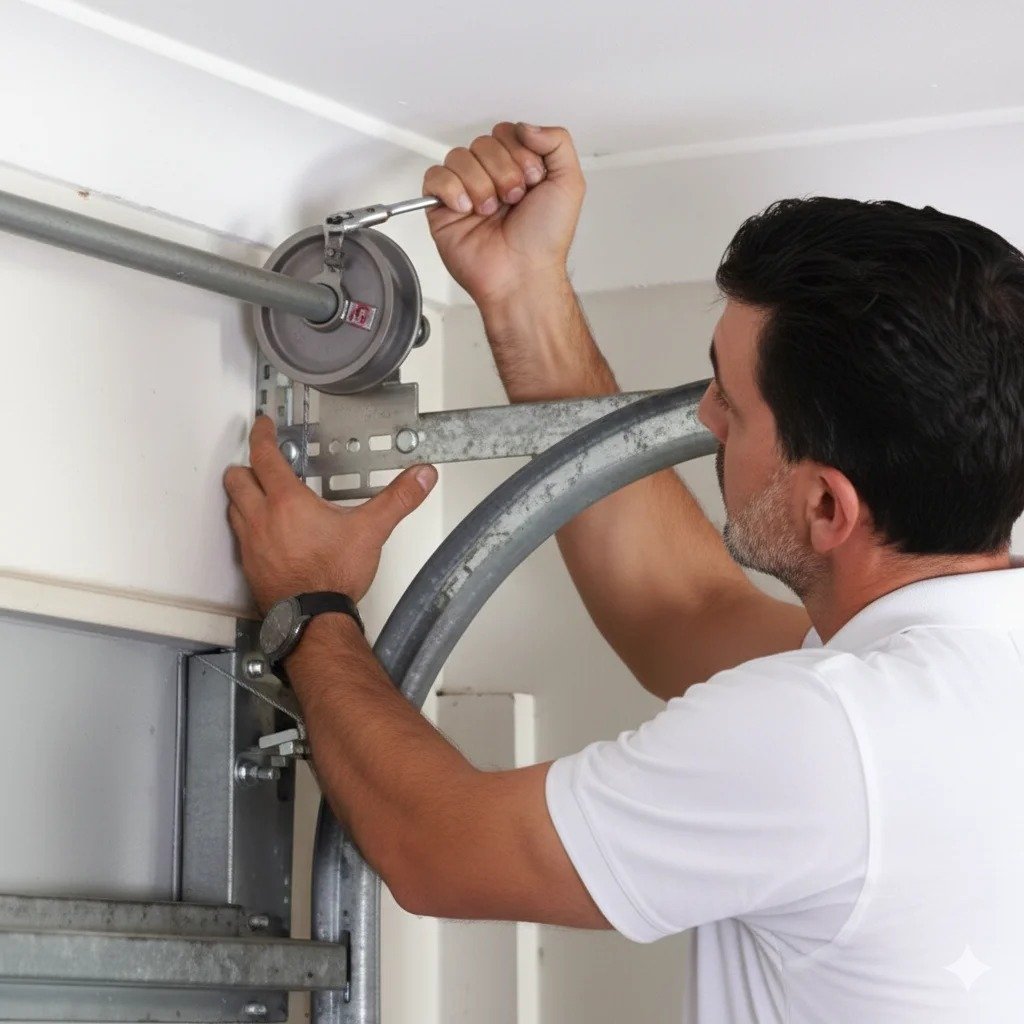 Garage door cable repair and replacement service in Alpharetta and surrounding areas